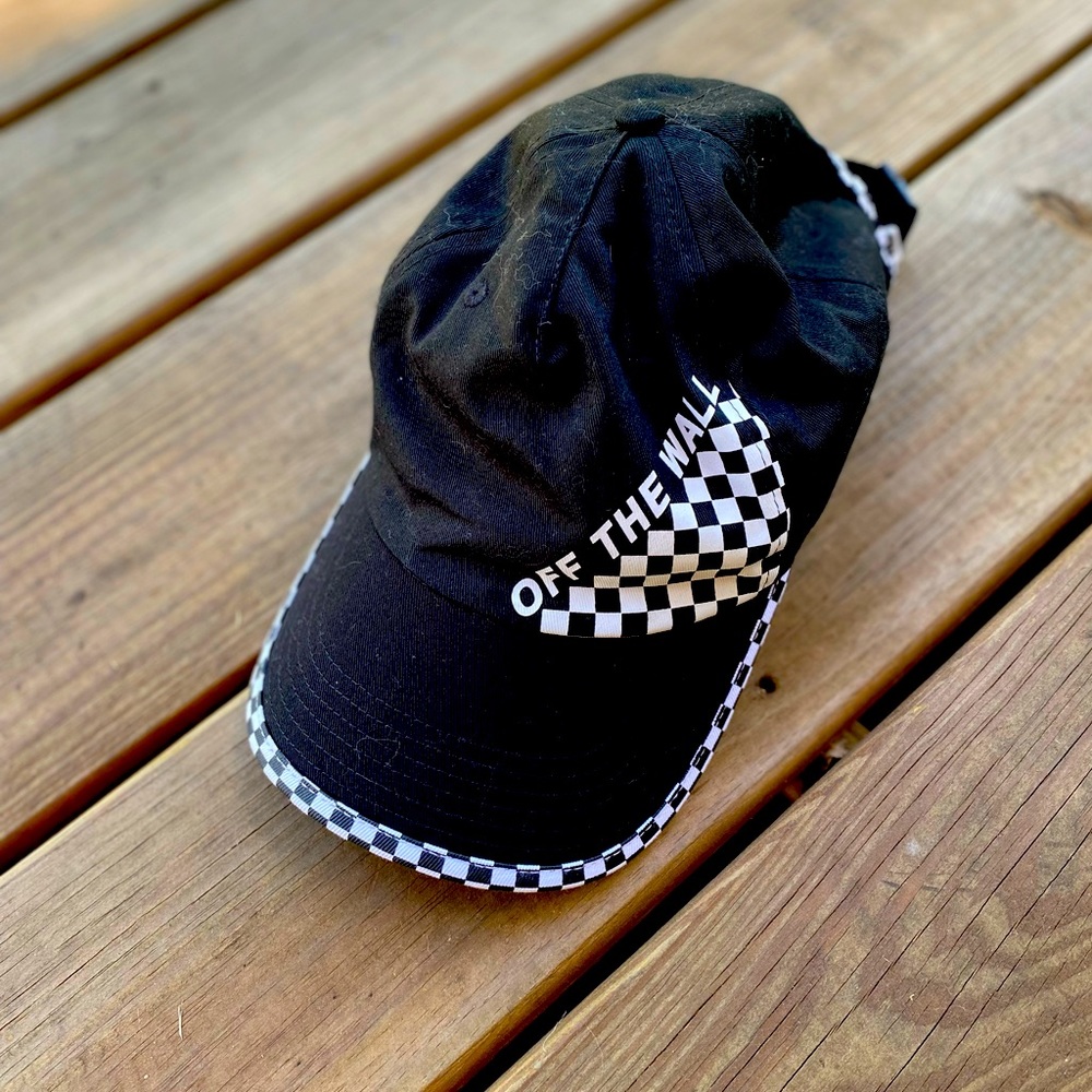 Vans off the wall black and white checkered hat